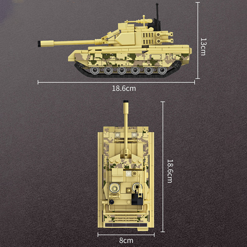 Forange FC4007 VT 4 Main Battle Tank 2 - MOC FACTORY