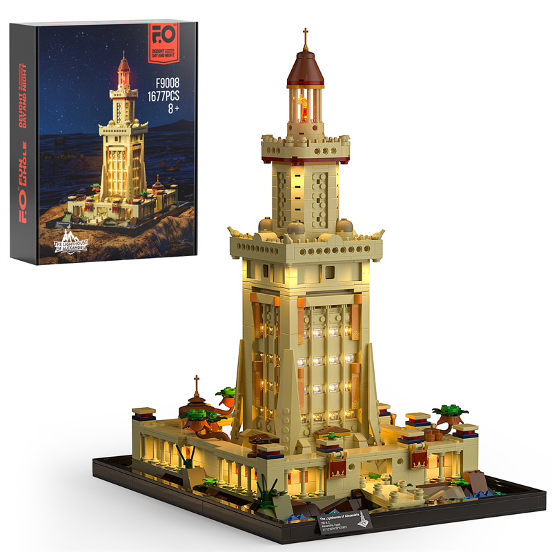 FunWhole F9008 The Lighthouse of Alexandria 1 - MOC FACTORY
