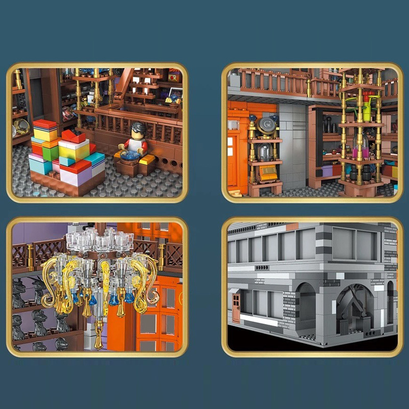 Mould King 16041 Movie Game Magic Joker Shop Building Blocks 3363pcs Bricks Toys Model Kit 2 - MOC FACTORY