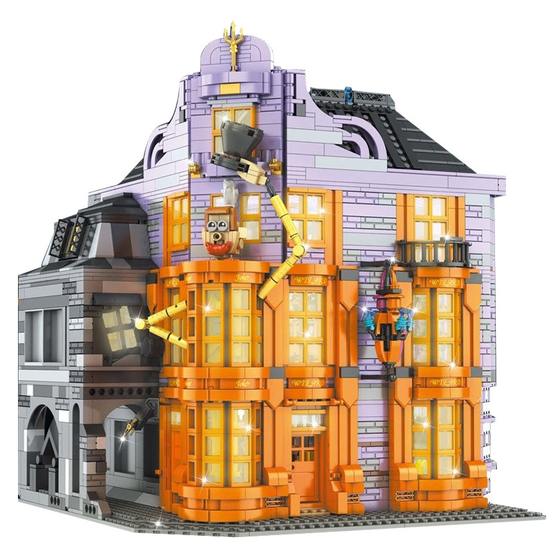Mould King 16041 Movie Game Magic Joker Shop Building Blocks 3363pcs Bricks Toys Model Kit 3 - MOC FACTORY