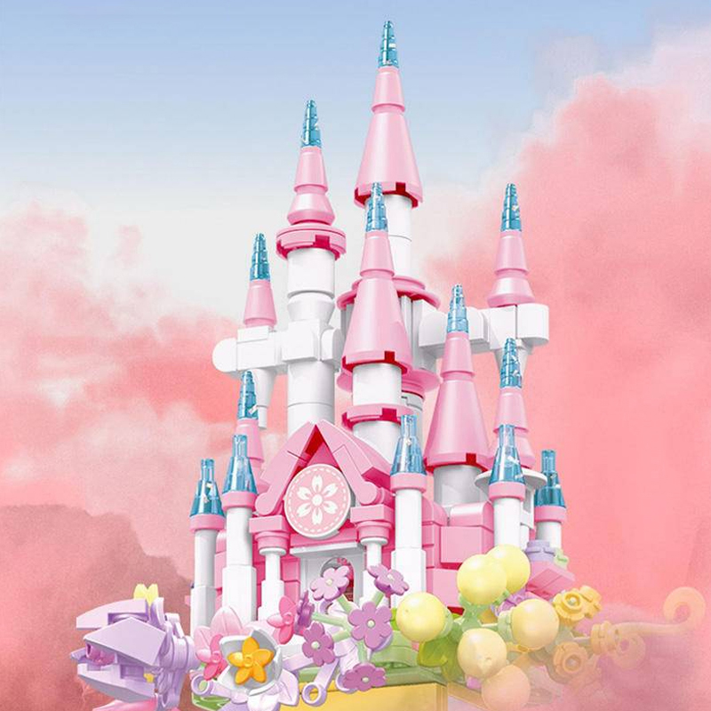 SEMBO 611072 Fantasy Flower Castle 2 - MOC FACTORY