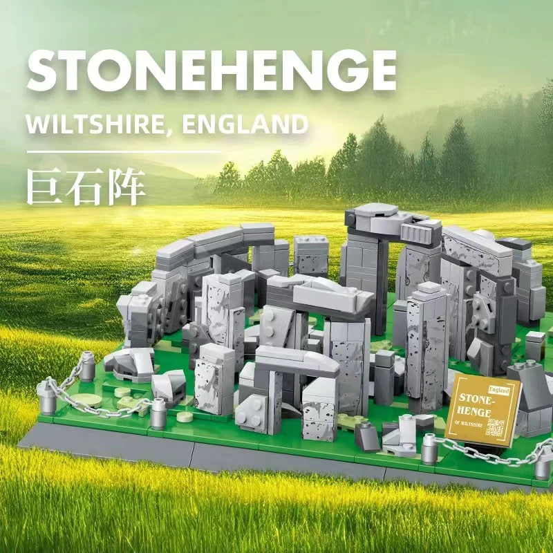 WANGE 4224 England Stonehenge Wiltshire 3 - MOC FACTORY