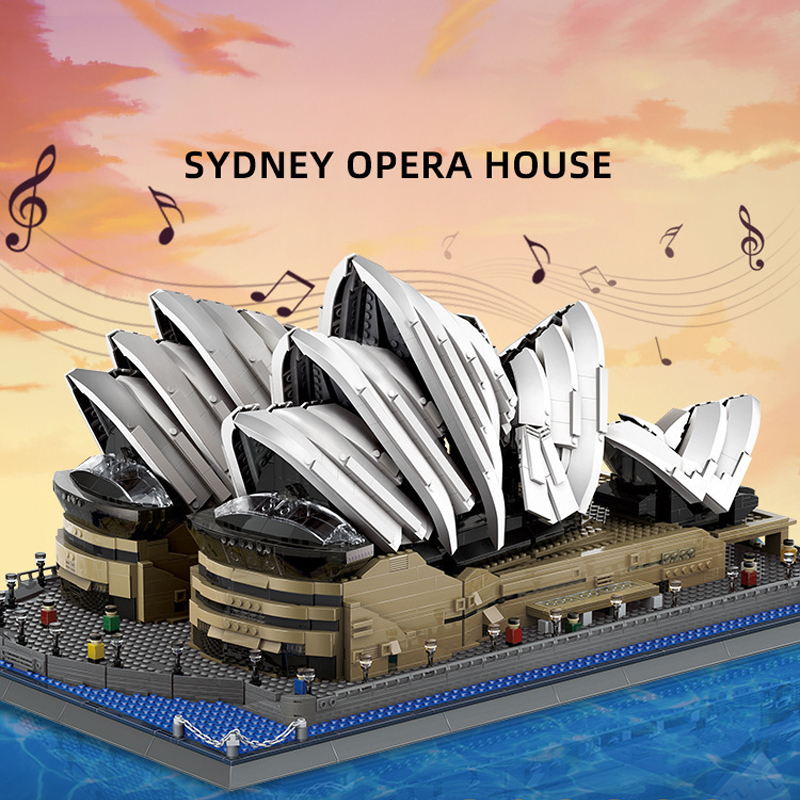 WANGE 8210 Sydney Opera House 1 - MOC FACTORY