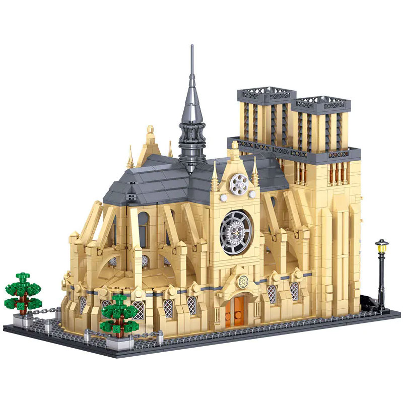 ZHEGAO QL0964 Cathedrale Notre Dame de Paris 2 - MOC FACTORY