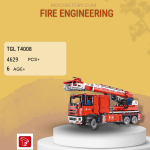 TaiGaoLe T4008 Fire Engineering Model Bricks