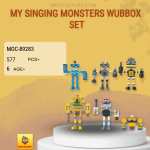 MOC Factory Creator Expert 89343 My Singing Monsters Wubbox