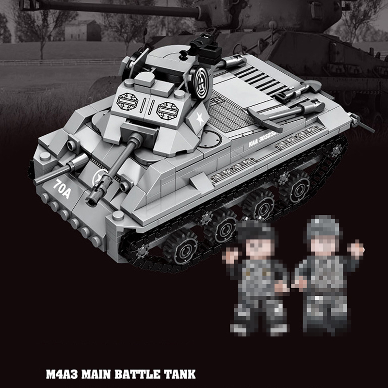 Forange FC4005 M4A3 Main Battle Tank 2 - MOC FACTORY
