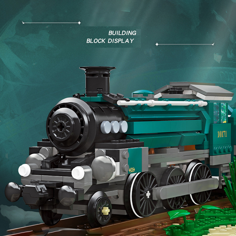 JIESTAR 59020 Retro Steam Train 3 - MOC FACTORY