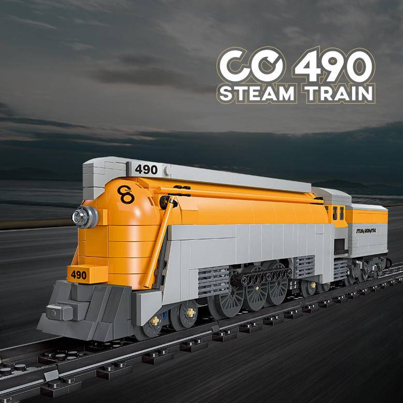 JIESTAR 59021 CO 490 Steam Train 1 - MOC FACTORY
