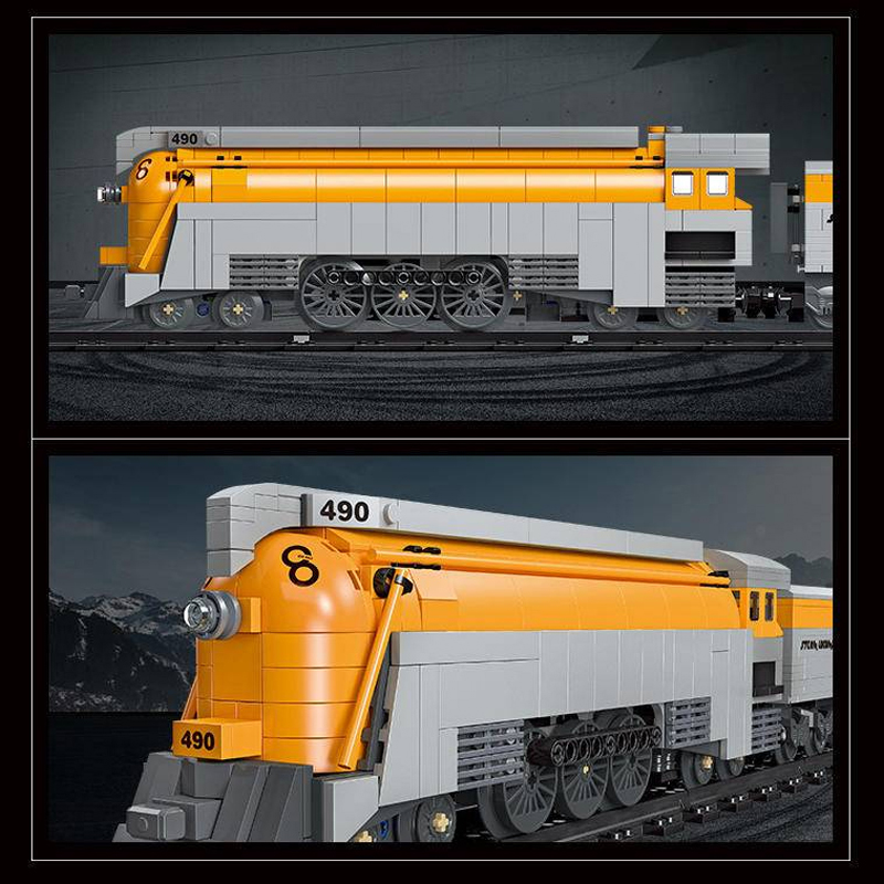 JIESTAR 59021 CO 490 Steam Train 5 - MOC FACTORY