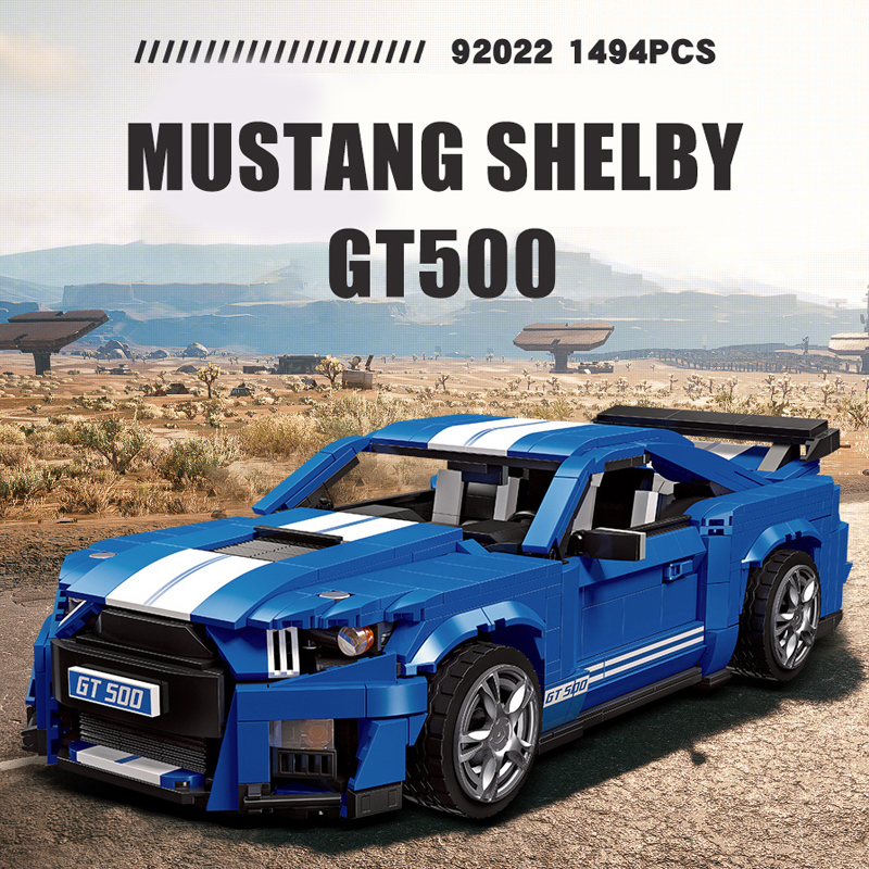 JIESTAR 92022 Mustang Shelby GT500 1 - MOC FACTORY