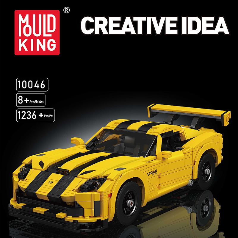 Mould King 10046 Dodge Viper 1 - MOC FACTORY