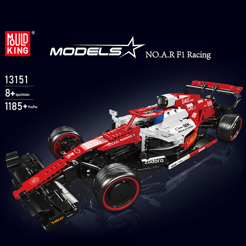 Mould King 13151 Motor F1 Arrow Racing 1 - MOC FACTORY