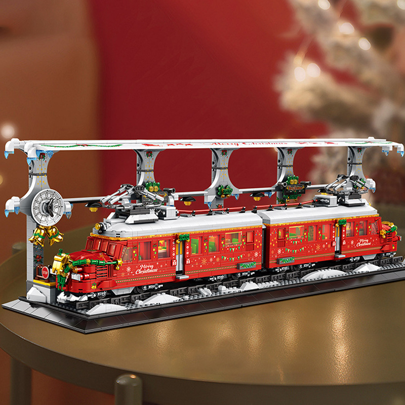 Reobrix 66034 Christmas Train 3 - MOC FACTORY