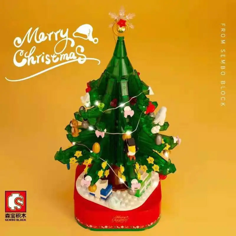 SEMBO 601097 Christmas Tree 2 - MOC FACTORY
