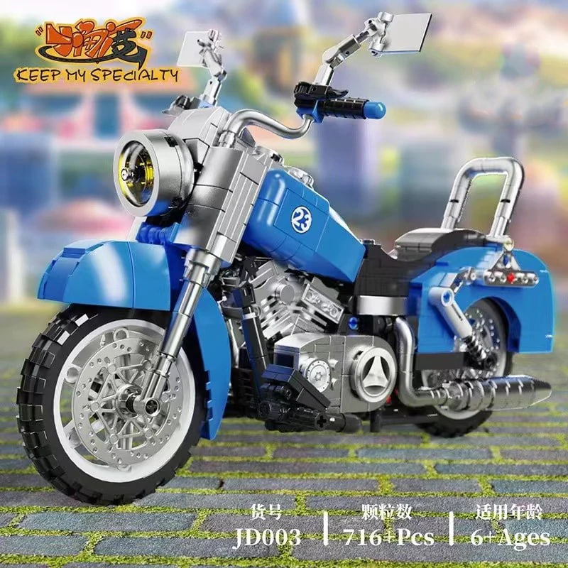 Small Angle JD003 Dragon Motobcycle 2 - MOC FACTORY