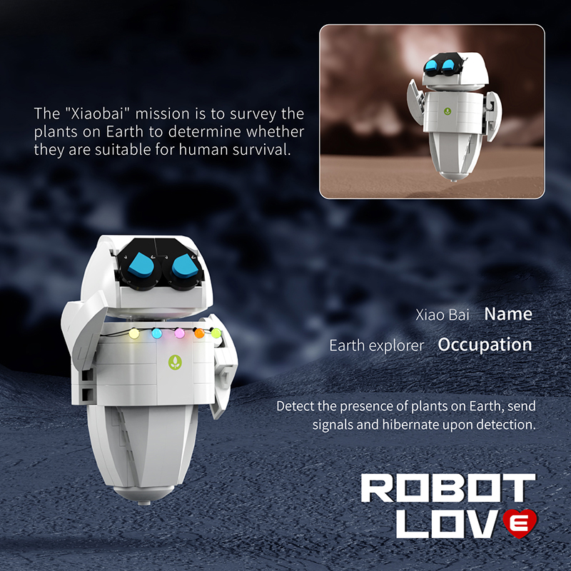Tuole L8003 Robot Love 4 - MOC FACTORY