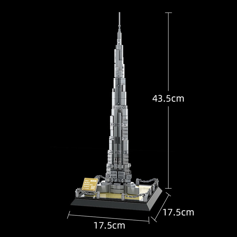 WANGE 4222 Burj Khalifa Dubai 2 - MOC FACTORY
