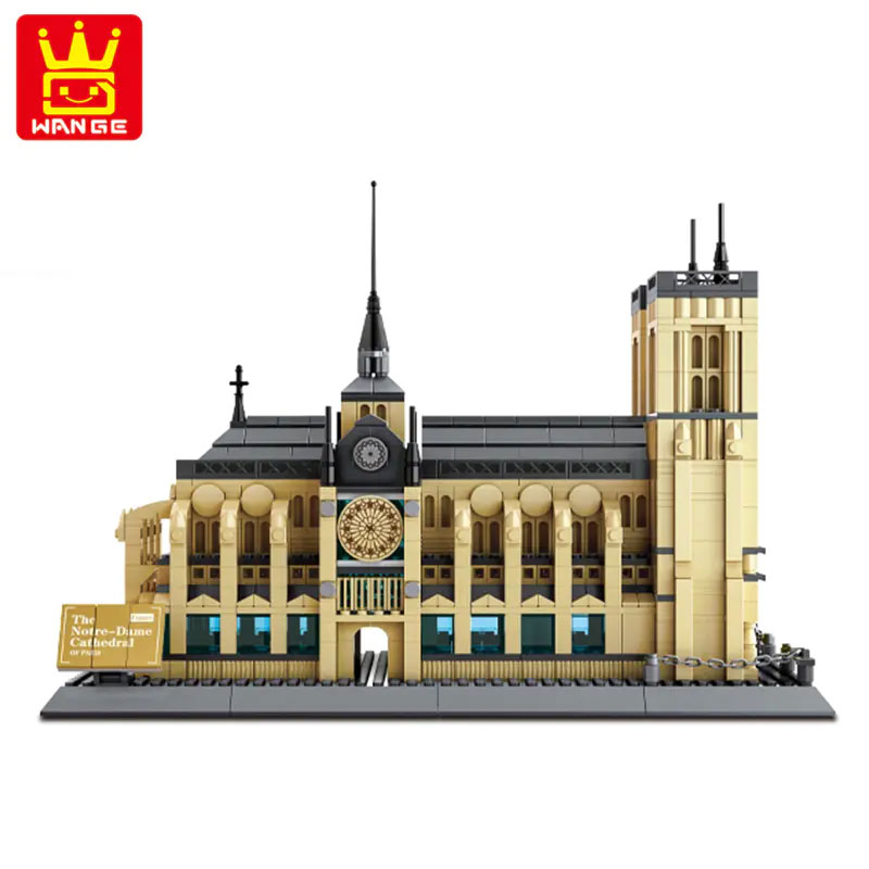Wange 5210 Cathedrale Notre Dame de Paris 2 - MOC FACTORY