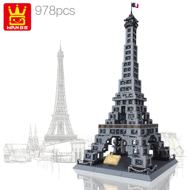Wange 5217 The Eiffel Tower of Paris 1 - MOC FACTORY
