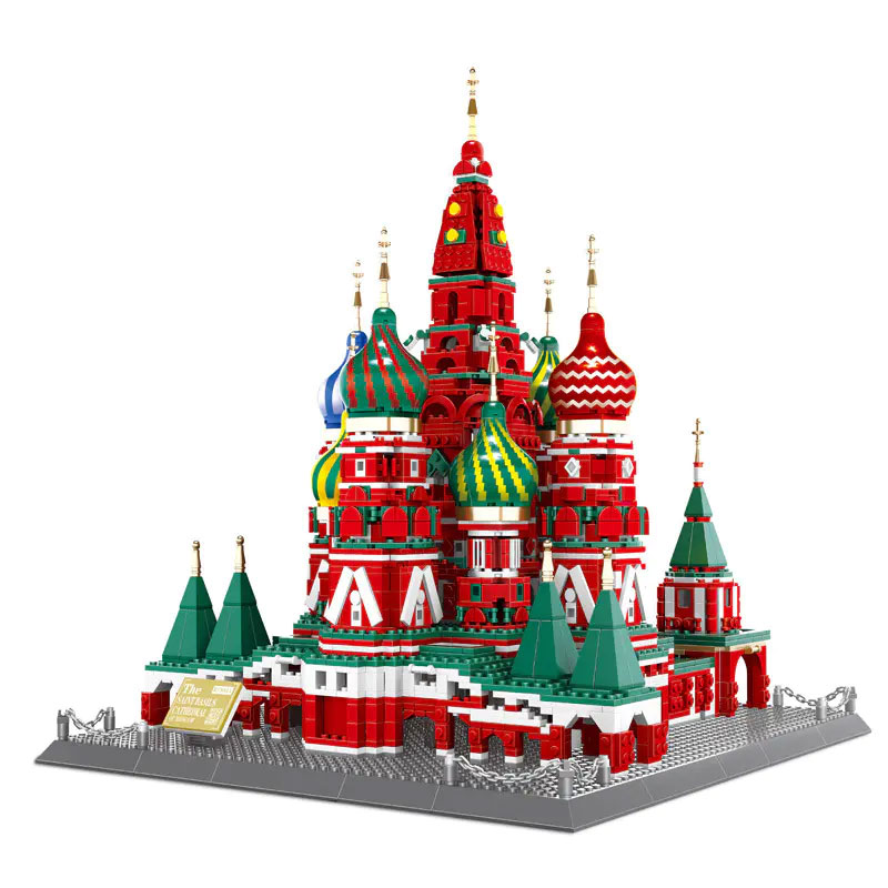Wange 6213 Saint Basils Cathedral Moscow Russia 3 2 - MOC FACTORY