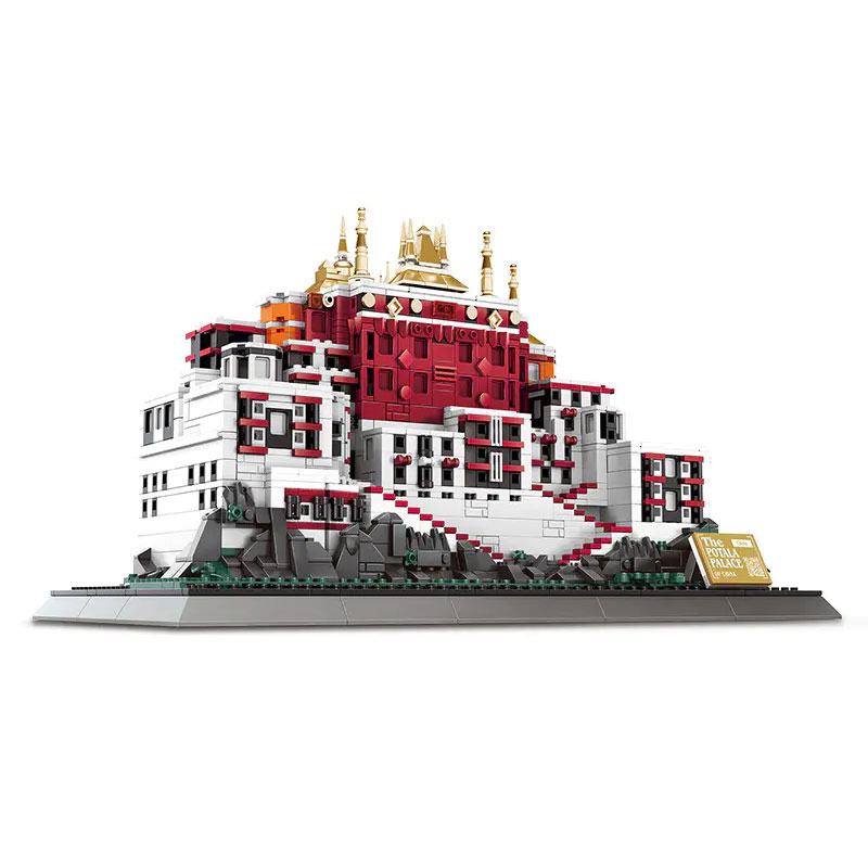 Wange 6217 Potala Palace Tibet China 1 - MOC FACTORY