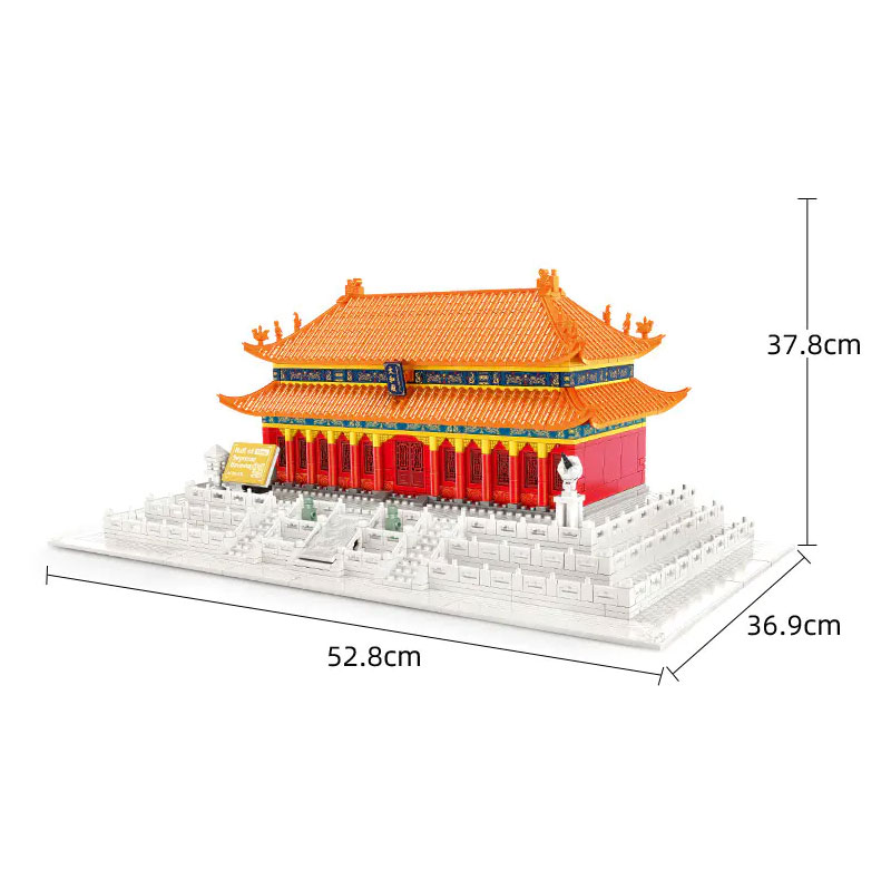 Wange 6221 Hall of Supreme Harmony Beijing China 2 - MOC FACTORY