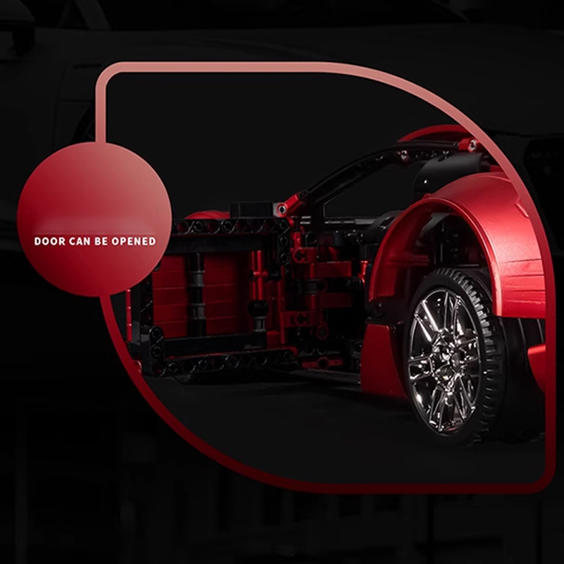 K-Box 10516B Audi R8 Model Bricks 3 - MOC FACTORY K-Box 10516B Audi R8 Model Bricks - Image 3