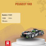 REOBRIX 11031 PEUGEOT 9X8 Model Bricks