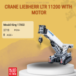 MOULD KING 17002 Crane Liebherr LTR 11200 With Motor Model Bricks