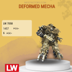 LW 7058 Deformed Mecha Model Bricks