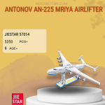 JIESTAR 57014 Antonov An-225 Mriya Airlifter Model Bricks