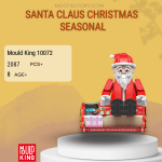 MOULD KING 10072 Santa Claus Christmas Seasonal Model Bricks