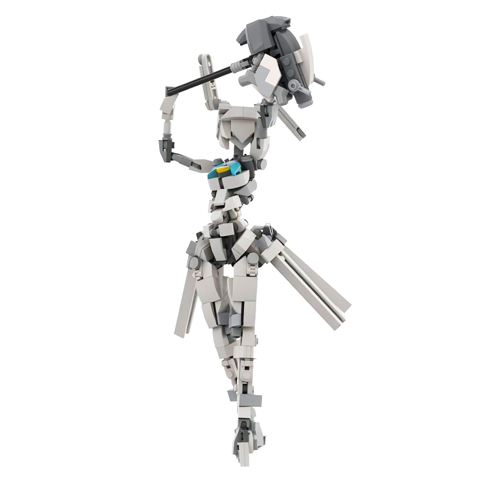 MOC Factory 89230 Mobile Suit Girl Model Bricks 2 - MOC FACTORY MOC Factory 89230 Mobile Suit Girl Model Bricks - Image 2
