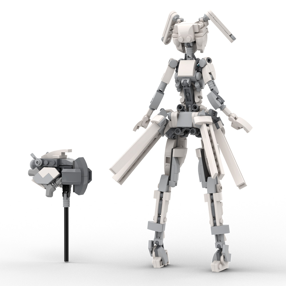 MOC Factory 89230 Mobile Suit Girl Model Bricks 6 - MOC FACTORY MOC Factory 89230 Mobile Suit Girl Model Bricks - Image 6