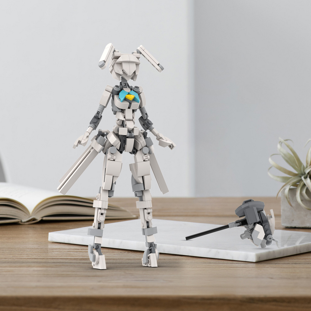 MOC Factory 89230 Mobile Suit Girl Model Bricks 7 - MOC FACTORY MOC Factory 89230 Mobile Suit Girl Model Bricks - Image 7