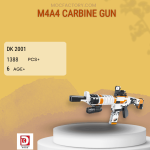 DK 2001 M4A4 Carbine Gun Model Bricks