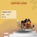 FunWhole F9018 Hunting Lodge Model Bricks