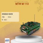 XINGBAO 06050 MTW M 113 Model Bricks
