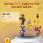 MOC Factory 89237 Five Nights at Freddy's FNAF Security Breach Model Bricks