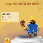 MOC Factory 89233 Final Fantasy Black Mage Model Bricks