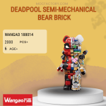 Wangao 188014 Deadpool Semi-Mechanical Bear Brick Model Bricks