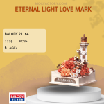 BALODY 21164 ETERNAL LIGHT LOVE MARK Model Bricks