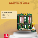 JIESTAR JJ9013 Ministry of Magic Model Bricks