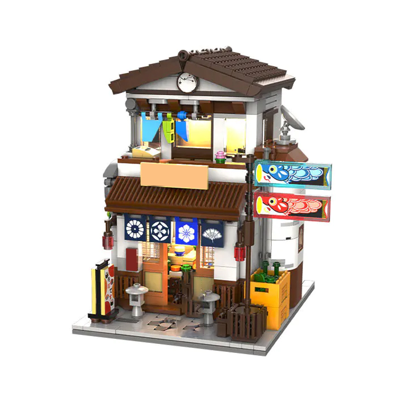 CaDa C66014 Japanese Style Canteen Izakaya Model Bricks 2 - MOC FACTORY CaDa C66014 Japanese Style Canteen Izakaya Model Bricks - Image 2