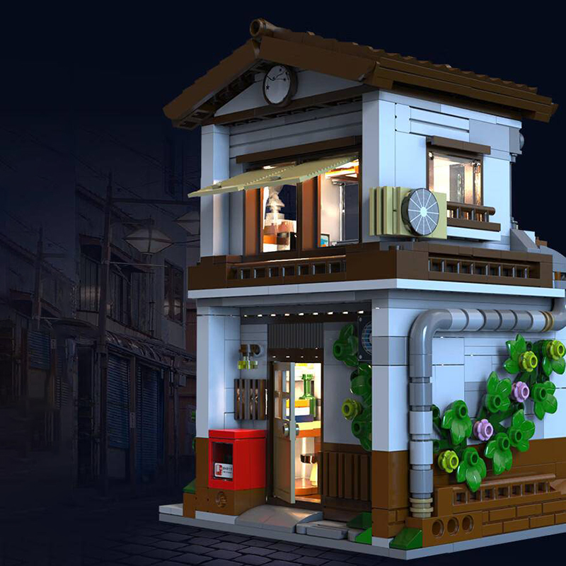 CaDa C66014 Japanese Style Canteen Izakaya Model Bricks 8 - MOC FACTORY CaDa C66014 Japanese Style Canteen Izakaya Model Bricks - Image 8