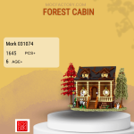 MORK 031074 Forest Cabin Model Bricks