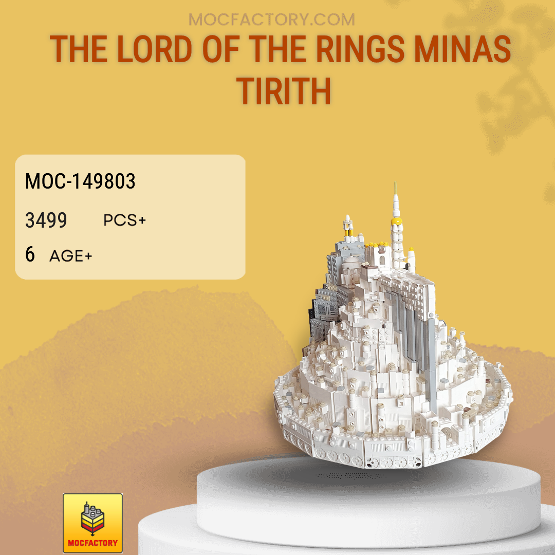 The Lord of the Rings Minas Tirith MOCBRICKLAND 149803 Modular