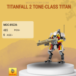 MOC Factory 89226 Titanfall 2 Tone-Class Titan Model Bricks