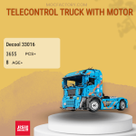 DECOOL / JiSi 33016 Telecontrol Truck With Motor Model Bricks